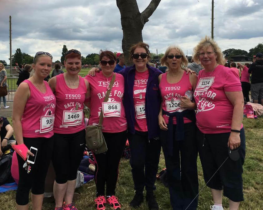 NIC staff take part in Race for Life