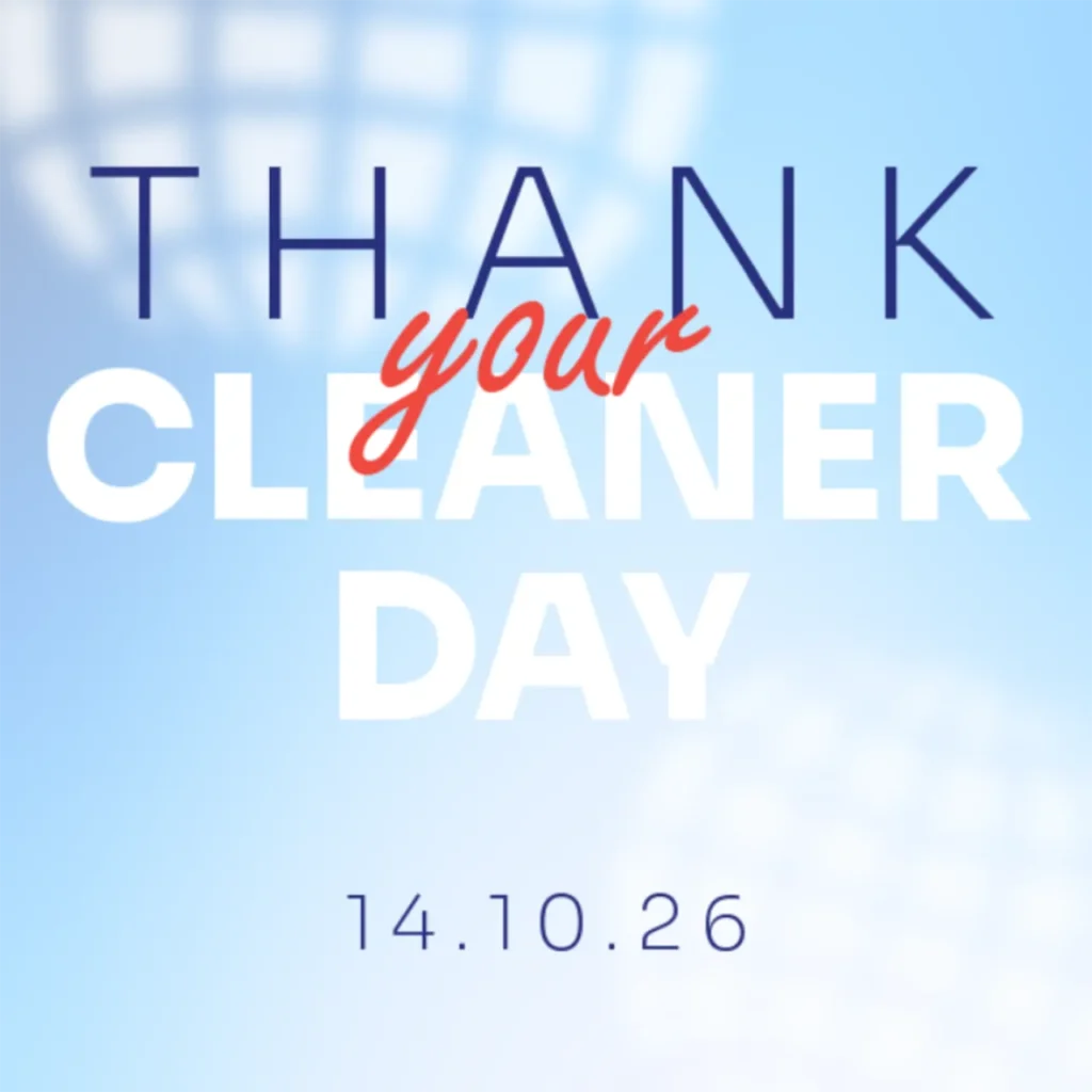 Thank Your Cleaner Day graphic dated 14.10.26 from NIC FM Services Group